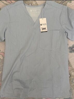 Figs Light Blue/Chambray Set